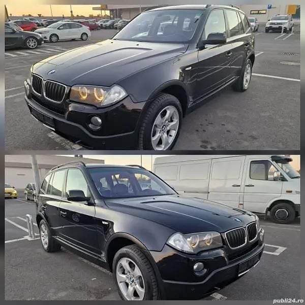 Negru Utilizat 2008 BMW X3 SUV | 5.700 EUR (Preț OK) - Imagine 1/4