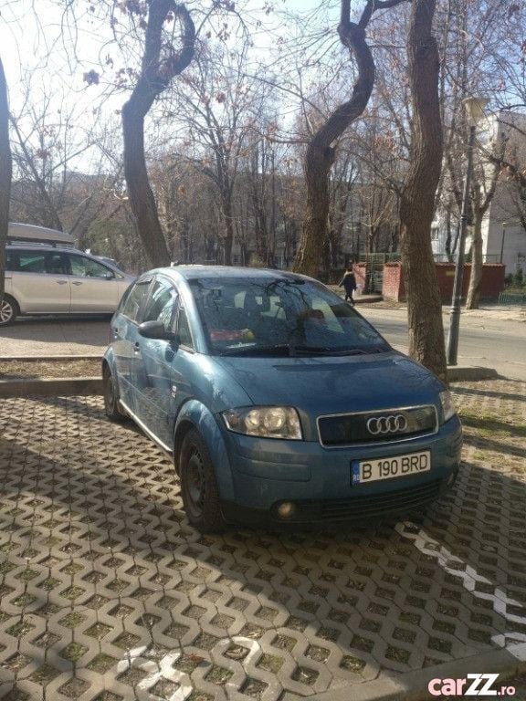 Second-hand Audi A2 75 CP (55 kW) 2001 Albastru Hatchback
