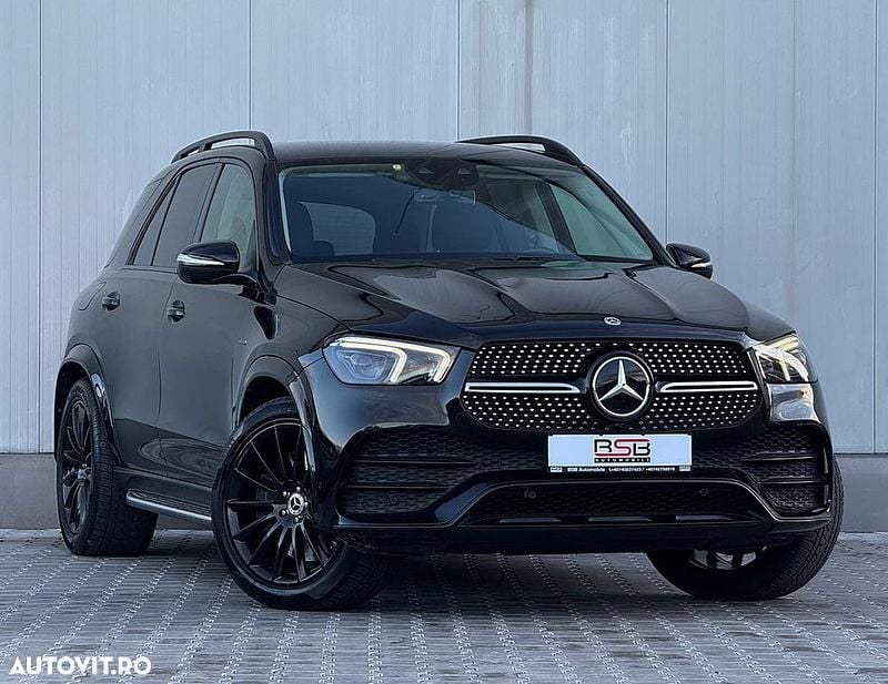 Culoarenegru Utilizat 2021 Mercedes GLE350 AMG line SUV | 45.990 EUR (Super Preț) - Imagine 1/4