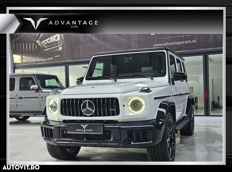 Alb Utilizat 2024 Mercedes G63 AMG AMG SUV | 223.849 EUR - Imagine 1/4