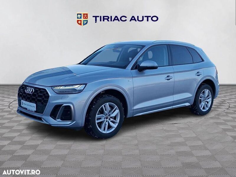 Gri Utilizat 2021 Audi Q5 SUV | 33.900 EUR (Preț OK) - Imagine 1/4