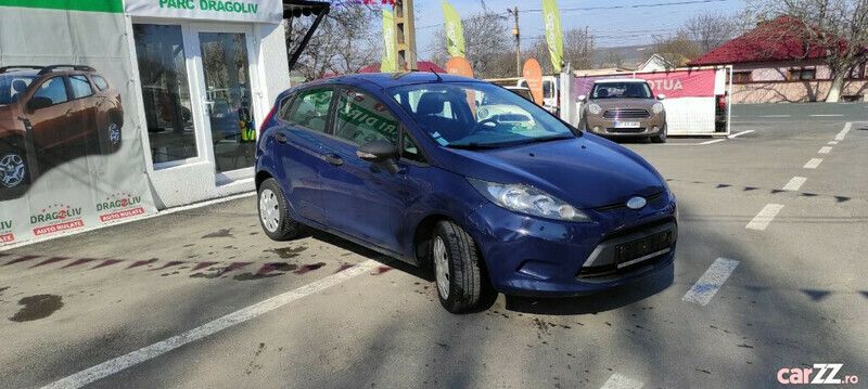 Second-hand Ford Fiesta 68 CP (50 kW) 2009 Albastru Hatchback