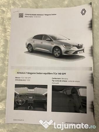 Second-hand Renault Mégane IV 140 CP (102 kW) 2023 Gri Berlinǎ