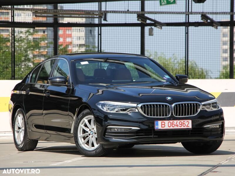 Negru Utilizat 2019 BMW 520 Comfort Edition Berlinǎ | 20.994 EUR (Preț bun) - Imagine 1/4