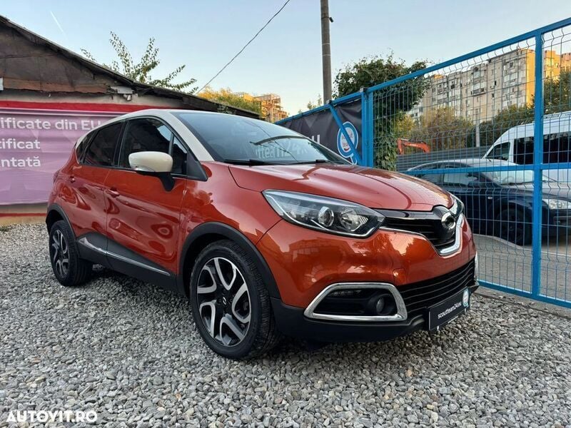 Portocaliu Utilizat 2013 Renault Captur Intens SUV | 8.489 EUR (Preț OK) - Imagine 1/4