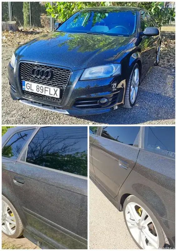 Negru Utilizat 2012 Audi A3 Hatchback | 7.650 EUR - Imagine 1/4