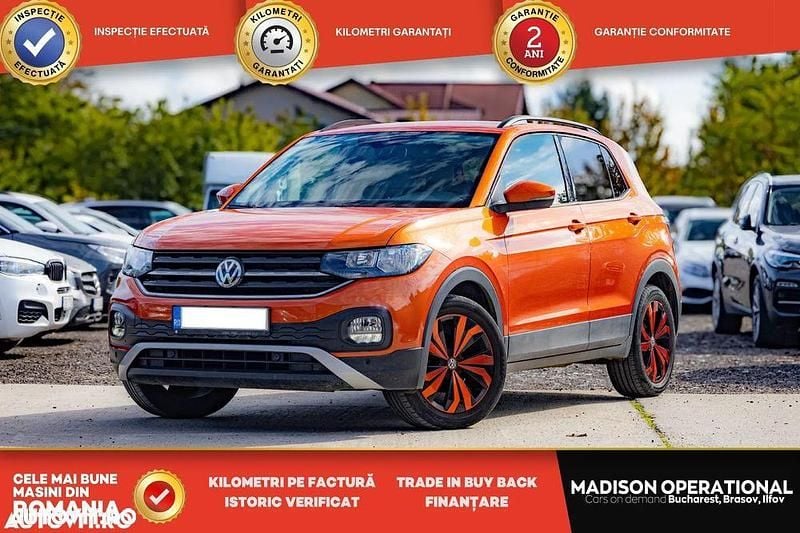 Culoareportocaliu Utilizat 2020 VW T-Cross SUV | 17.450 EUR (Preț OK) - Imagine 1/4