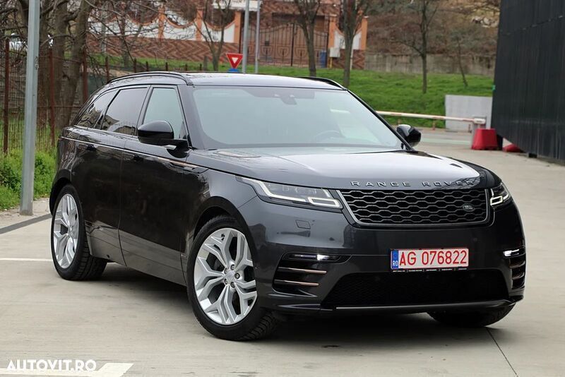 Gri Utilizat 2019 Land Rover Range Rover Velar HSE Dynamic SUV | 25.999 EUR (Preț bun) - Imagine 1/4