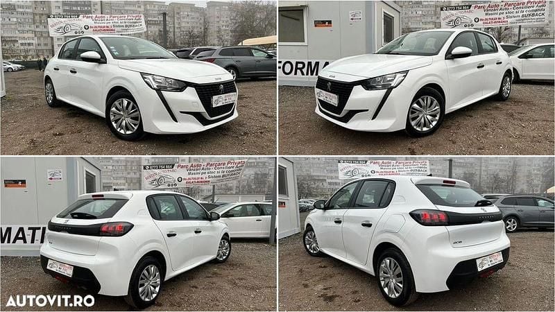 Second-hand Peugeot 208 75 CP (55 kW) 2021 Culoarealb Hatchback