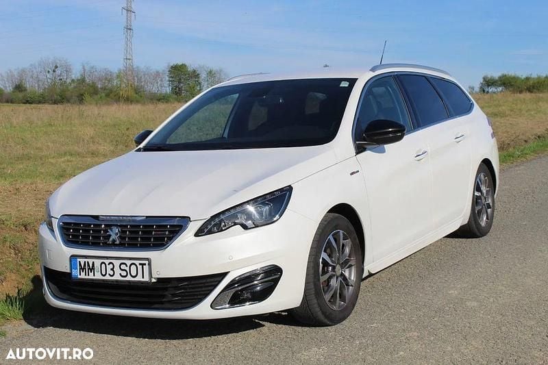 Culoarealb Utilizat 2015 Peugeot 308 GT-line Break | 6.200 EUR (Preț bun) - Imagine 1/4