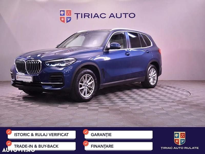 Culoarealbastru Utilizat 2021 BMW X5 SUV | 42.901 EUR (Super Preț) - Imagine 1/4