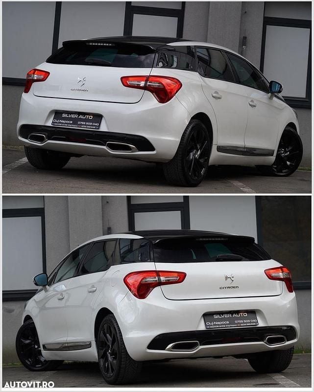 Second-hand Citroën DS5 Chic 163 CP (119 kW) 2013 Culoarealb Hatchback