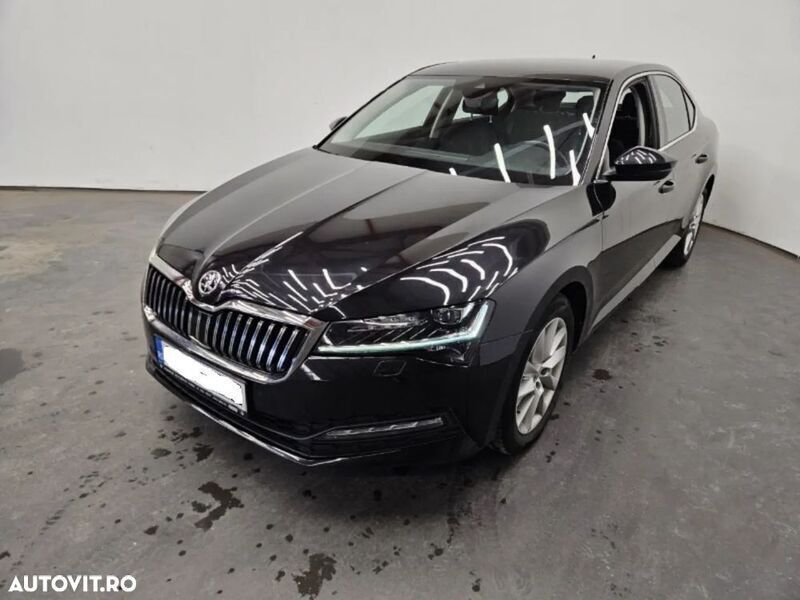 Negru Second-hand 2021 Skoda Superb Style Berlinǎ | 24.750 EUR (Preț OK) - Imagine 1/4