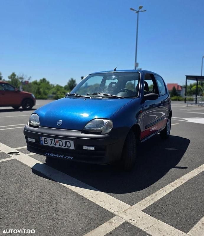 Albastru Utilizat 2001 Fiat Seicento Hatchback | 1.499 EUR - Imagine 1/4