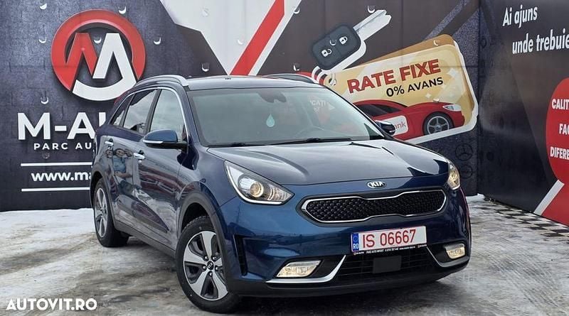 Second-hand Kia Niro 141 CP (103 kW) 2017 Culoarealbastru SUV