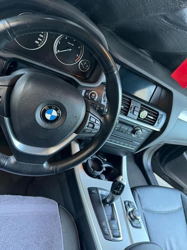 Negru Utilizat 2012 BMW X3 SUV | 12.500 EUR (Puțin scump) - Imagine 1/4