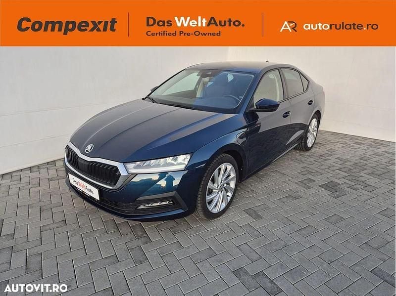 Culoarealbastru Utilizat 2021 Skoda Octavia Ambition Berlinǎ | 21.190 EUR (Preț bun) - Imagine 1/4