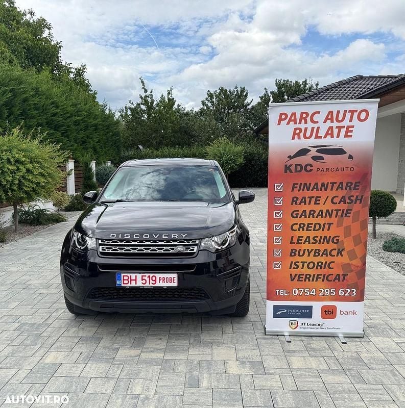 Negru Utilizat 2016 Land Rover Discovery Sport HSE SUV | 11.250 EUR (Preț bun) - Imagine 1/4