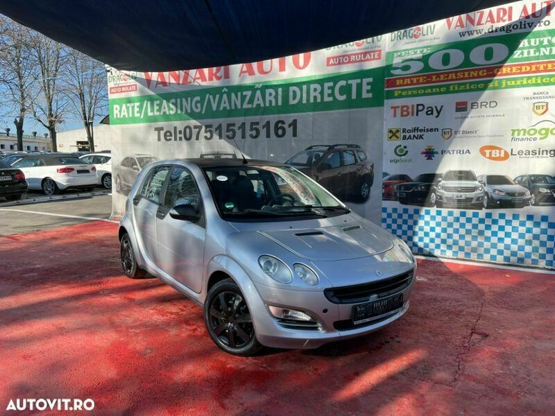 Gri Utilizat 2005 Smart ForFour Hatchback | 2.199 EUR (Preț OK) - Imagine 1/4