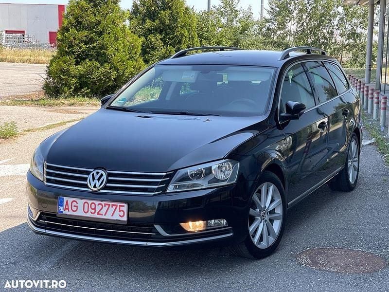 Negru Utilizat 2011 VW Passat Highline Break | 6.800 EUR (Preț OK) - Imagine 1/4