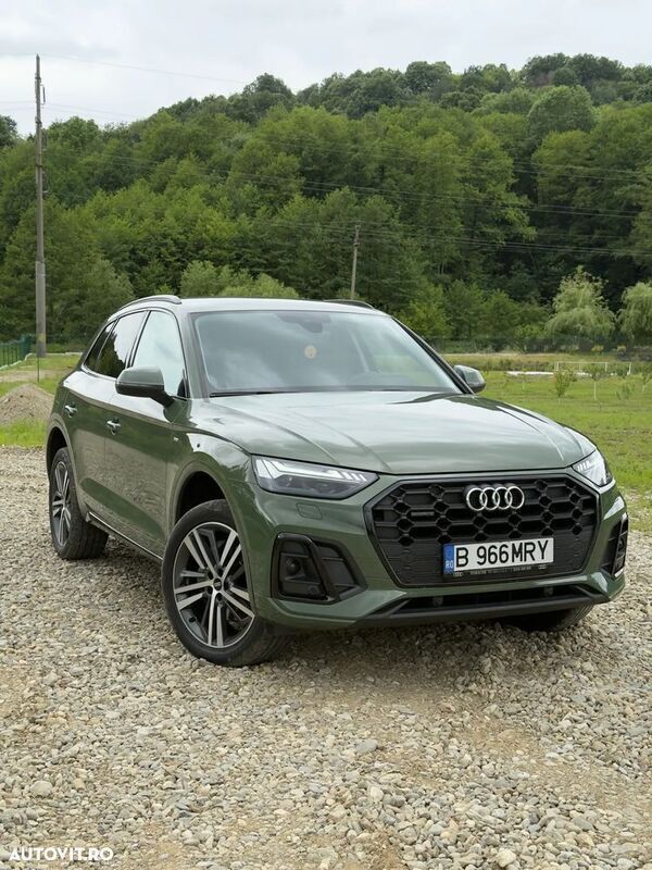Verde Utilizat 2022 Audi Q5 S-Line SUV | 35.900 EUR (Preț OK) - Imagine 1/4