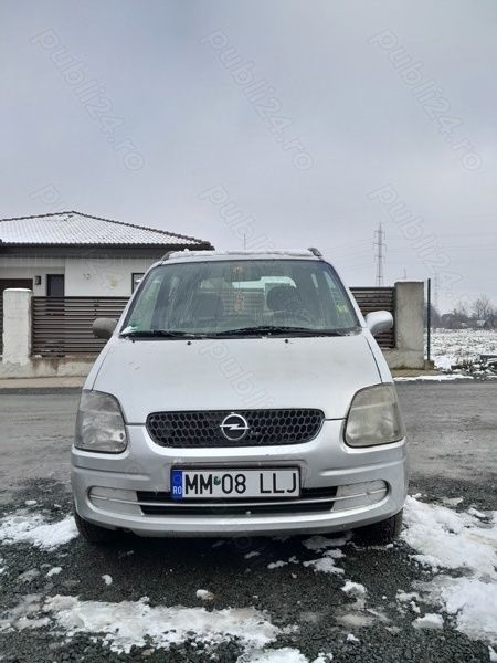 Utilizat 2002 Opel Agila Hatchback | 600 EUR - Imagine 1/4