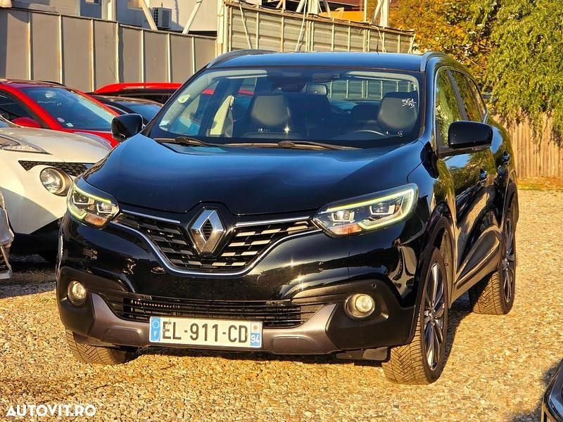 Culoarenegru Utilizat 2017 Renault Kadjar Bose Edition SUV | 10.699 EUR (Preț bun) - Imagine 1/4