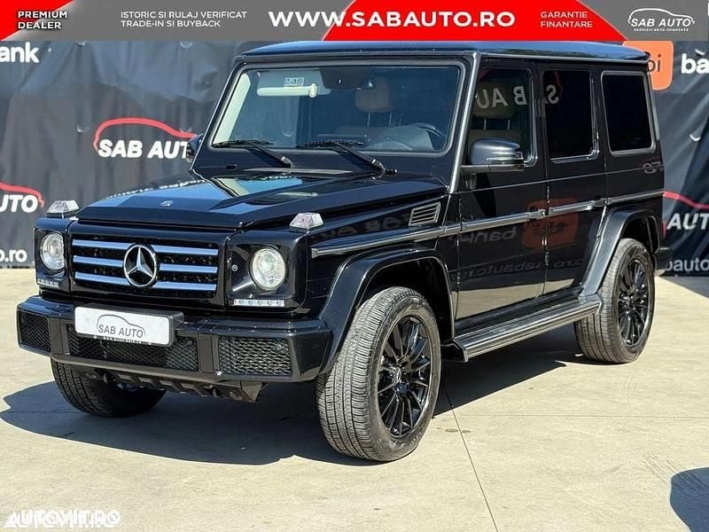 Culoarenegru Utilizat 2017 Mercedes G350 SUV | 56.990 EUR (Preț bun) - Imagine 1/4