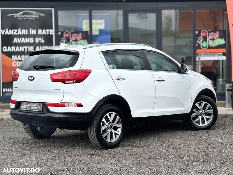 Second-hand Kia Sportage Attract 115 CP (84 kW) 2015 Culoarealb SUV