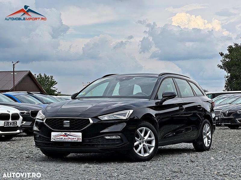 Culoarenegru Utilizat 2022 Seat Leon Style Break | 14.699 EUR (Preț bun) - Imagine 1/4
