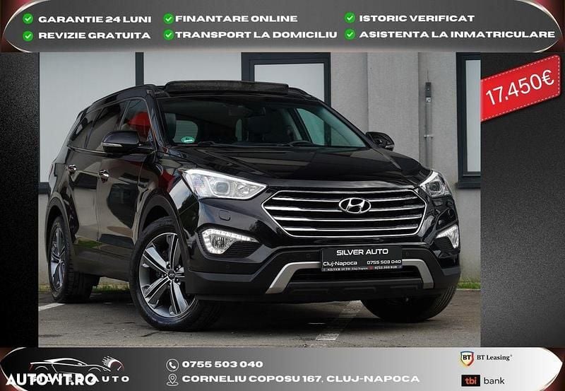 Culoarenegru Utilizat 2017 Hyundai Grand Santa Fe SUV | 17.450 EUR - Imagine 1/4