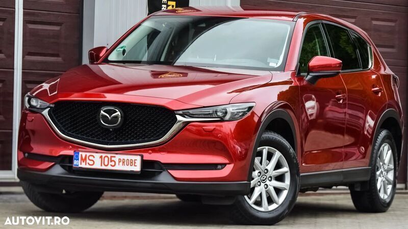 Rosu Utilizat 2018 Mazda CX-5 SUV | 15.990 EUR (Puțin scump) - Imagine 1/4