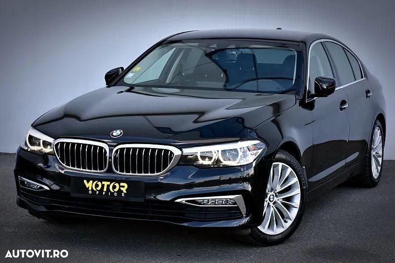 Negru Utilizat 2018 BMW 520 Efficient Dynamics Berlinǎ | 21.990 EUR (Preț OK) - Imagine 1/4