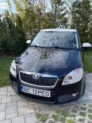 Second-hand Skoda Fabia 79 CP (58 kW) 2010 Negru Hatchback