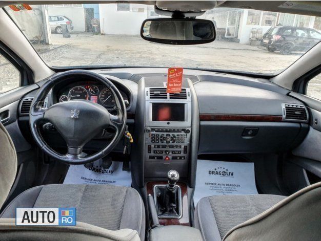 Gri Utilizat 2007 Peugeot 407 Berlinǎ | 2.499 EUR (Puțin scump) - Imagine 1/4