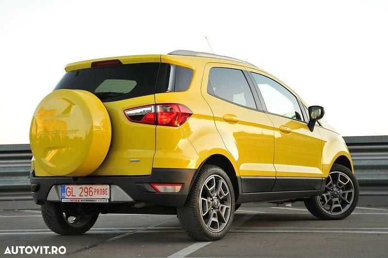 Second-hand Ford Ecosport Titanium 125 CP (91 kW) 2016 Culoaregalbeuriu SUV