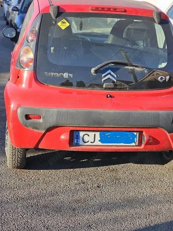 Second-hand Citroën C1 40 CP (29 kW) 2007 Rosu Hatchback