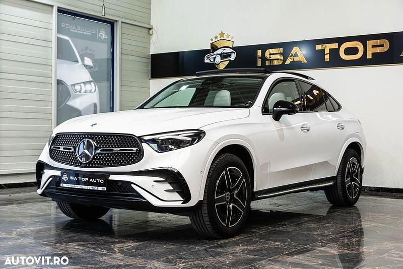 Alb Utilizat 2024 Mercedes GLC300 Advanced Coupe | 70.210 EUR (Preț bun) - Imagine 1/4
