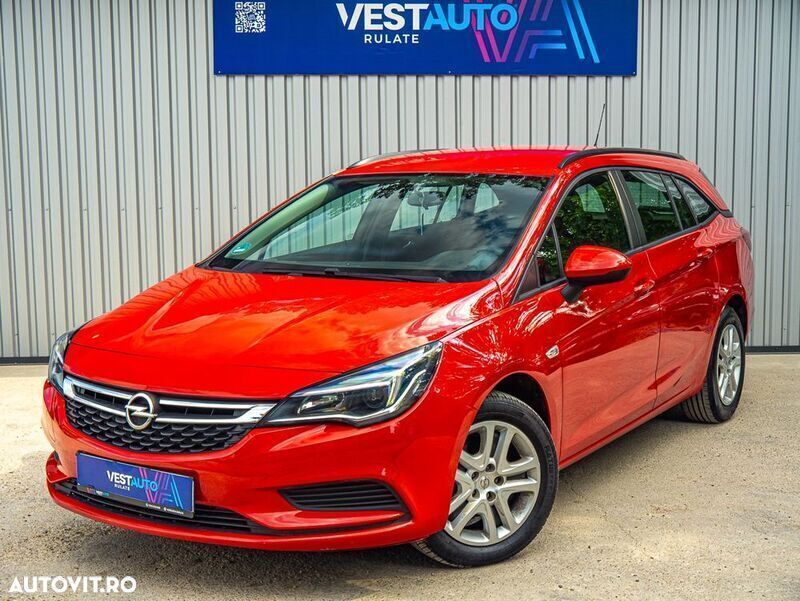 Rosu Utilizat 2019 Opel Astra Edition Break | 7.990 EUR (Preț OK) - Imagine 1/4