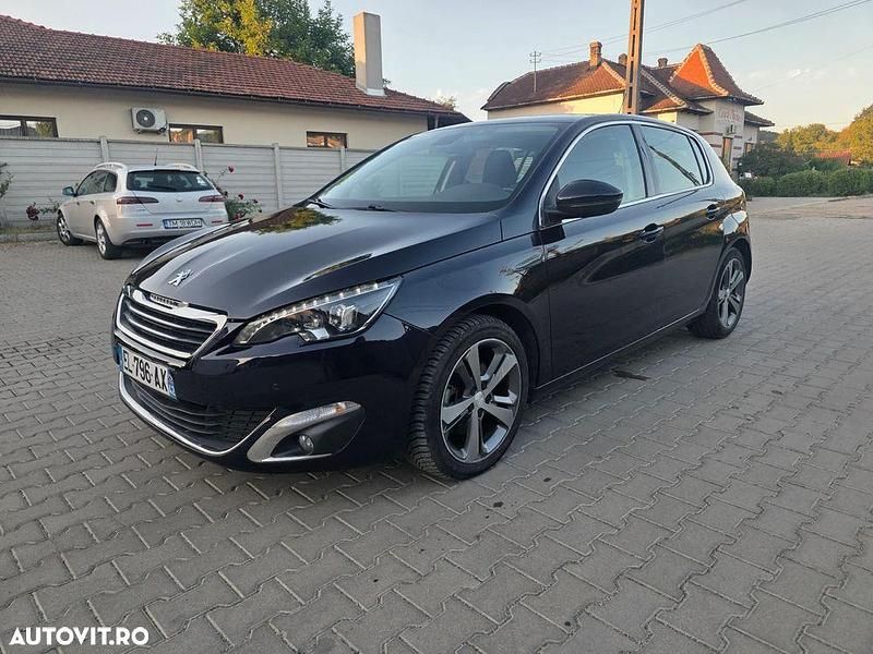 Culoarealbastru Utilizat 2016 Peugeot 308 Allure Hatchback | 7.490 EUR (Preț bun) - Imagine 1/4