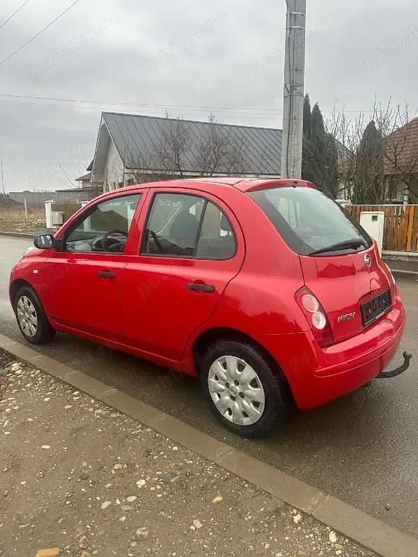 Second-hand Nissan Micra 65 CP (47 kW) 2006 Rosu Monovolum