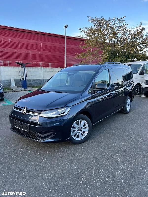 Culoarealbastru Nouă 2025 VW Caddy Maxi Life Monovolum | 41.285 EUR - Imagine 1/4