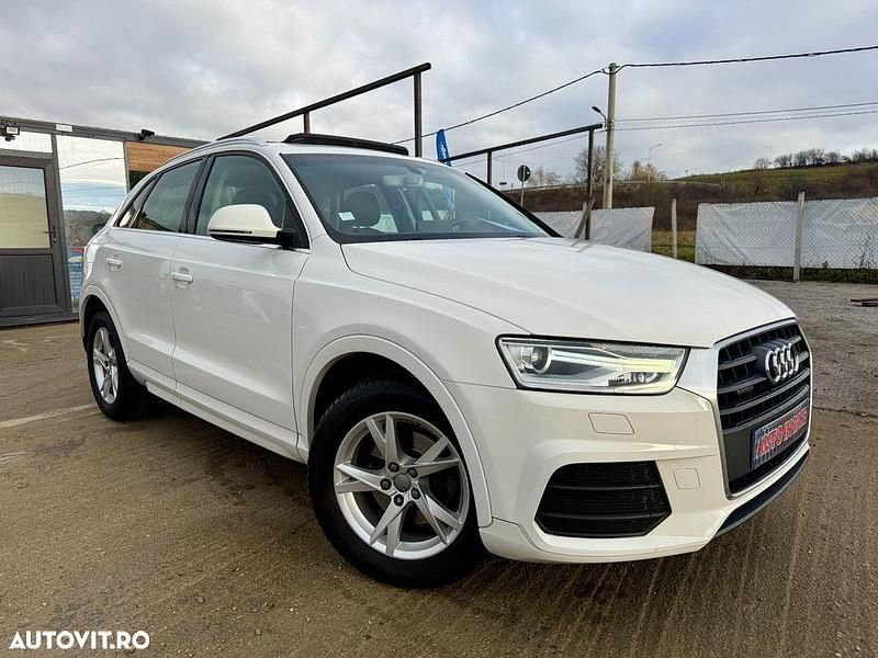 Culoarealb Utilizat 2015 Audi Q3 Design SUV | 13.990 EUR (Puțin scump) - Imagine 1/4