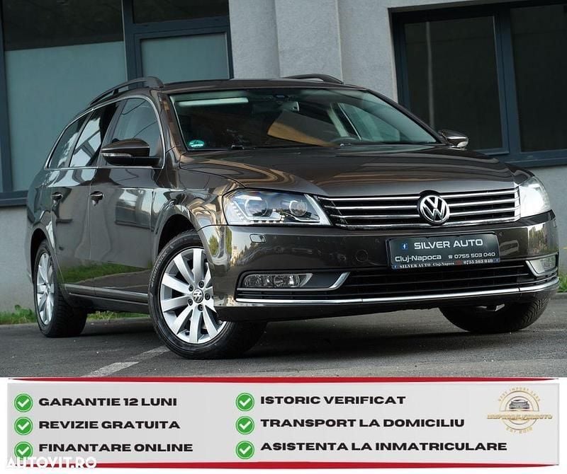 Culoaremaro Utilizat 2014 VW Passat Comfortline Break | 8.350 EUR (Preț OK) - Imagine 1/4