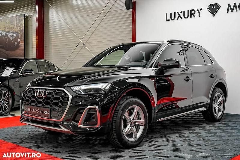 Culoarenegru Utilizat 2021 Audi Q5 S-Line SUV | 30.432 EUR (Super Preț) - Imagine 1/4