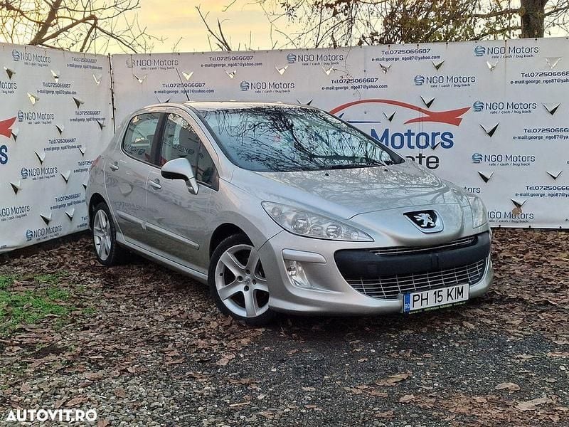 Culoaregalbeuriu Utilizat 2008 Peugeot 308 Premium Hatchback | 3.490 EUR (Preț OK) - Imagine 1/4