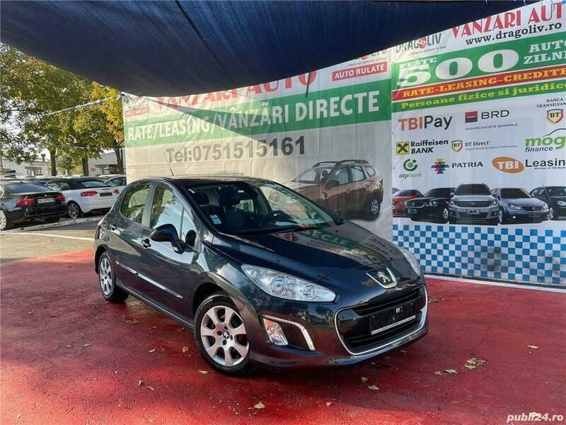 Albastru Utilizat 2012 Peugeot 308 Hatchback | 5.499 EUR - Imagine 1/4