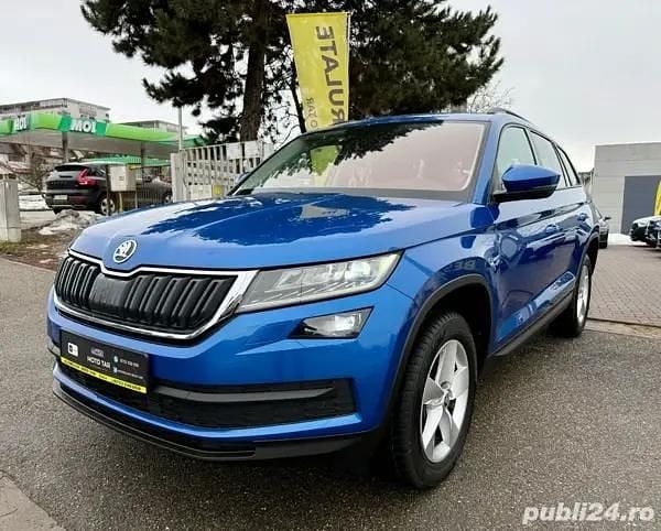 Second-hand Skoda Kodiaq 150 CP (110 kW) 2021 Albastru SUV