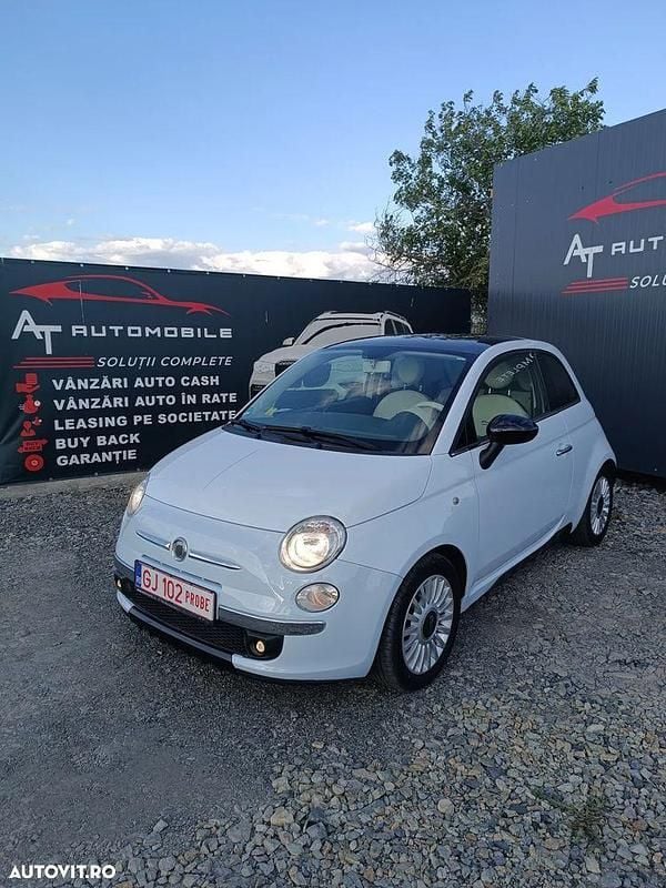 Culoarealb Utilizat 2009 Fiat 500 Hatchback | 3.999 EUR (Preț OK) - Imagine 1/4