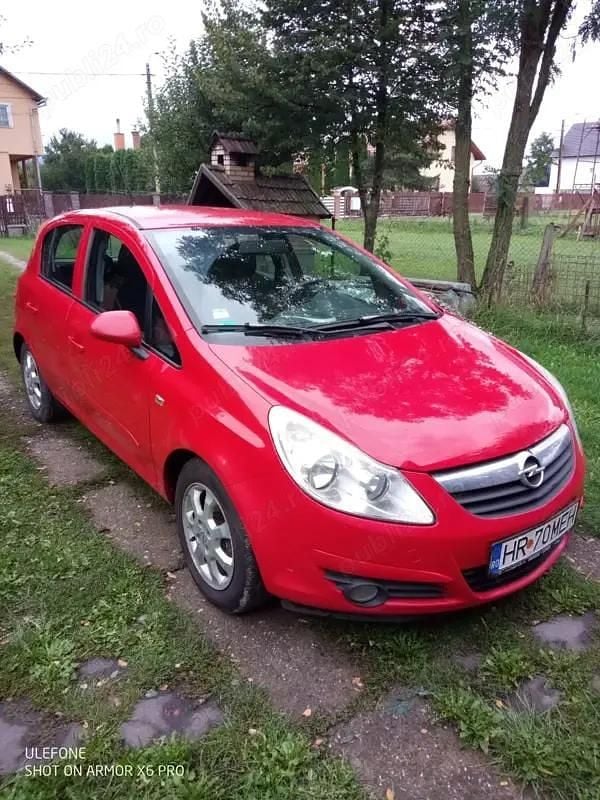 Rosu Utilizat 2008 Opel Corsa Berlinǎ | 2.300 EUR (Preț OK) - Imagine 1/4